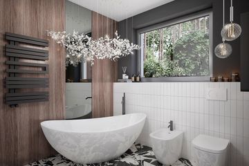  Projekt domu Bianco 3 modern (WOF1225) - projekt domu parterowego - Zdjęcie 10