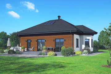  Projekt domu Zadębice 3 pcr (KRP2770) - projekt domu parterowego - Zdjęcie 1