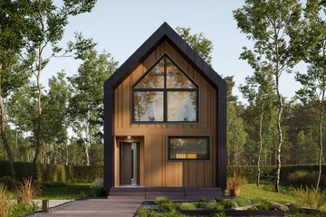  Projekt domu Ara (1881) (KRD3016) - projekt domu parterowego z poddaszem - Zdjęcie 5