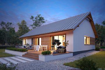  Projekt domu Gwiazdka 5 (BSA2365) - projekt domu parterowego - Zdjęcie 6