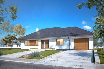  Projekt domu Gwiazdka 4 (BSA2367) - projekt domu parterowego - Zdjęcie 3