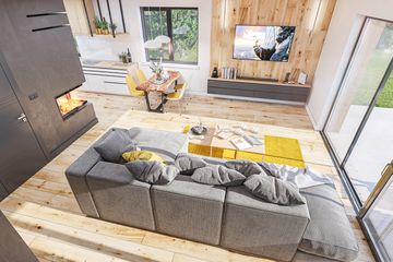  Projekt domu Amigo 2 (WOE1190) - projekt domu parterowego z poddaszem - Zdjęcie 7