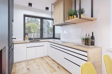  Projekt domu Amigo 2 (WOE1190) - projekt domu parterowego z poddaszem - Zdjęcie 10