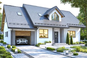  Projekt domu BW-03 wariant 1 (JGC1258) - projekt domu parterowego z poddaszem - Zdjęcie 2