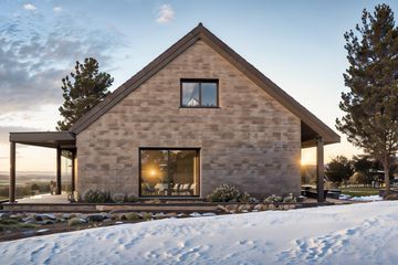  Projekt domu eko Typowy 76 (KKE1068) - projekt domu parterowego - Zdjęcie 4