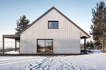  Projekt domu eko Typowy 76 (KKE1068) - projekt domu parterowego - Zdjęcie 5