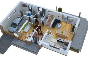  Projekt domu BW-03 wariant 11 (JGC1256) - projekt domu parterowego z poddaszem - Zdjęcie 4