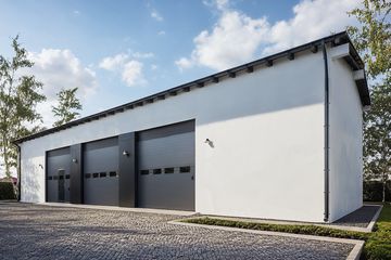  Projekt budynku gospodarczego G408 - Budynek gospodarczy (PRA1447) - projekt budynku parterowego - Zdjęcie 1