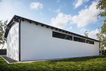  Projekt budynku gospodarczego G408 - Budynek gospodarczy (PRA1447) - projekt budynku parterowego - Zdjęcie 2