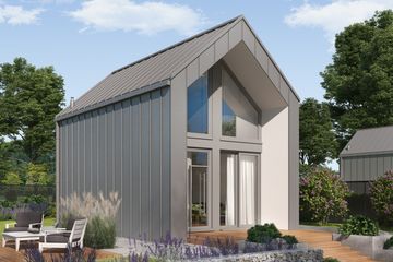  Projekt domu Moca C dom całoroczny, mieszkalny (SLN2847) - projekt domu parterowego z poddaszem - Zdjęcie 1