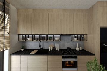 Projekt domu Ka258 T - parterowy z poddaszem dom o powierzchni 161,05 m², dach dwuspadowy - ujęcie 7