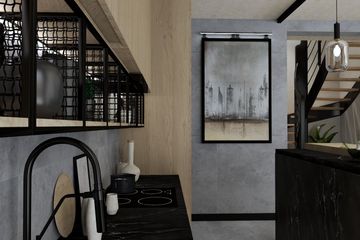 Projekt domu Ka258 T - parterowy z poddaszem dom o powierzchni 161,05 m², dach dwuspadowy - ujęcie 9