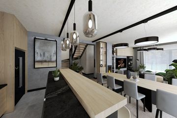 Projekt domu Ka258 T - parterowy z poddaszem dom o powierzchni 161,05 m², dach dwuspadowy - ujęcie 11