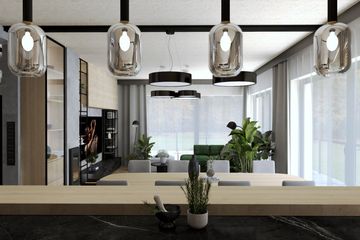 Projekt domu Ka258 T - parterowy z poddaszem dom o powierzchni 161,05 m², dach dwuspadowy - ujęcie 13