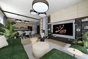 Projekt domu Ka258 T - parterowy z poddaszem dom o powierzchni 161,05 m², dach dwuspadowy - ujęcie 20