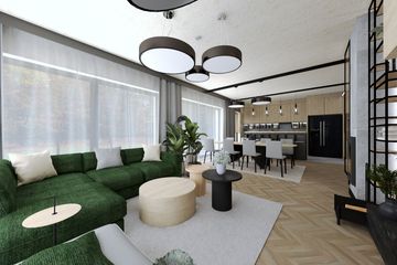 Projekt domu Ka258 T - parterowy z poddaszem dom o powierzchni 161,05 m², dach dwuspadowy - ujęcie 23