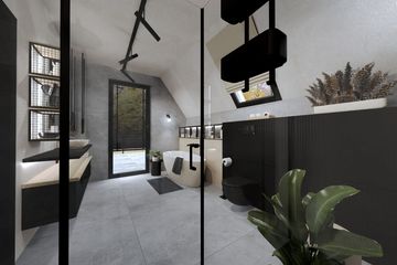 Projekt domu Ka258 T - parterowy z poddaszem dom o powierzchni 161,05 m², dach dwuspadowy - ujęcie 32
