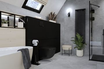 Projekt domu Ka258 T - parterowy z poddaszem dom o powierzchni 161,05 m², dach dwuspadowy - ujęcie 38