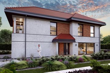  Projekt domu Ka271 (PKT1302) - projekt domu z pełnym piętrem - Zdjęcie 2