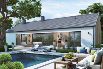  Projekt domu Ka233 (PKT1301) - projekt domu parterowego - Zdjęcie 2