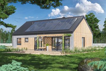  Projekt domu Nike (WOE1191) - projekt domu parterowego - Zdjęcie 2