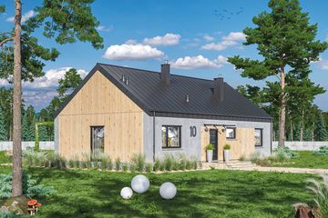  Projekt domu Nike (WOE1191) - projekt domu parterowego - Zdjęcie 3