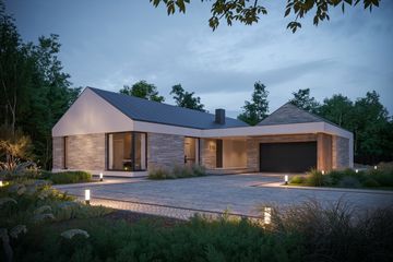  Projekt domu BrickHouse 115 G2 (KRZ1076) - projekt domu parterowego - Zdjęcie 1