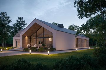  Projekt domu BrickHouse 115 G2 (KRZ1076) - projekt domu parterowego - Zdjęcie 8