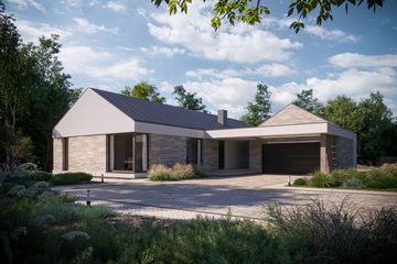  Projekt domu BrickHouse 115 G2 (KRZ1076) - projekt domu parterowego - Zdjęcie 13