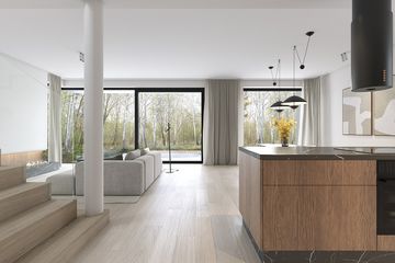  Projekt domu Idealny M1 (WAW1165) - projekt domu parterowego z poddaszem - Zdjęcie 5