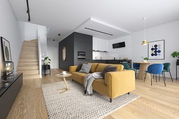  Projekt domu Modrzewiowy 3 (WAW1171) - projekt domu z pełnym piętrem - Zdjęcie 4