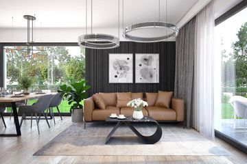  Projekt domu Tamarillo 8 modern s2 (WOF1226) - projekt domu parterowego z poddaszem - Zdjęcie 5