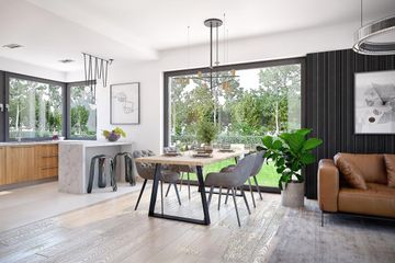  Projekt domu Tamarillo 8 modern s2 (WOF1226) - projekt domu parterowego z poddaszem - Zdjęcie 6