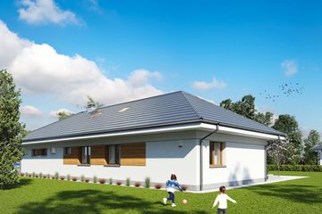  Projekt domu Parterowy 2 (BBH1021) - projekt domu parterowego - Zdjęcie 3