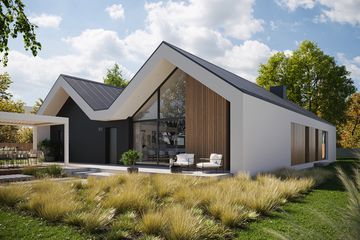  Projekt domu NewHouse 719 w2 G2 (KRZ1078) - projekt domu parterowego - Zdjęcie 1