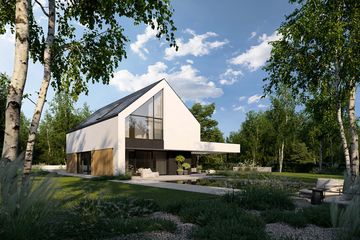  Projekt domu HomeKoncept 109 (KRX1249) - projekt domu parterowego z poddaszem - Zdjęcie 3