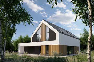  Projekt domu HomeKoncept 109 (KRX1249) - projekt domu parterowego z poddaszem - Zdjęcie 14