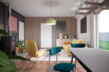  Projekt domu Oradea DCP408 (WOB1782) - projekt domu parterowego z poddaszem - Zdjęcie 6