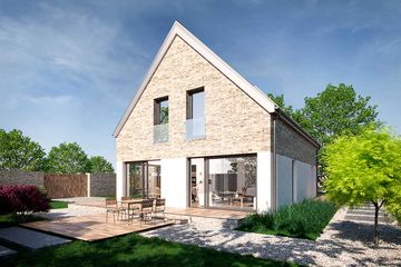  Projekt domu Baia DCP407 (WOB1781) - projekt domu parterowego z poddaszem - Zdjęcie 3