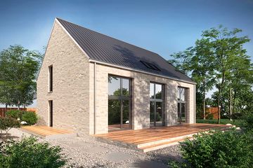  Projekt domu Lund II DCP370a (WOB1780) - projekt domu parterowego z poddaszem - Zdjęcie 4