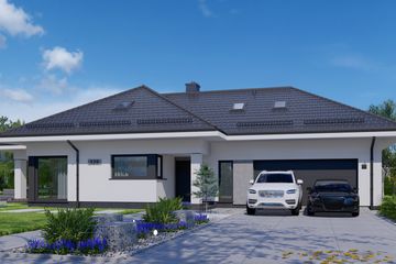  Projekt domu APS 328 ECO (LUA1600) - projekt domu parterowego - Zdjęcie 1