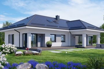  Projekt domu APS 328 ECO (LUA1600) - projekt domu parterowego - Zdjęcie 3