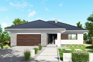  Projekt domu APS 400 ECO (LUA1607) - projekt domu parterowego - Zdjęcie 1