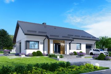  Projekt domu APS 336 wariant 2 + G ECO (LUA1618) - projekt domu parterowego - Zdjęcie 6