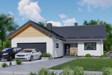  Projekt domu APS 346 wariant 4 ECO (LUA1616) - projekt domu parterowego - Zdjęcie 1