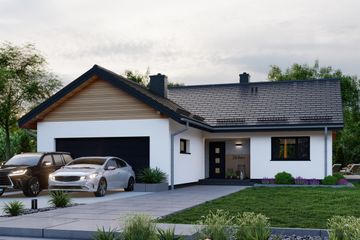  Projekt domu APS 346 wariant 4 ECO (LUA1616) - projekt domu parterowego - Zdjęcie 3