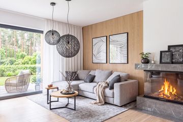 Projekt domu Abelia 2 modern - parterowy dom o powierzchni 133,13 m², dach dwuspadowy - ujęcie 9