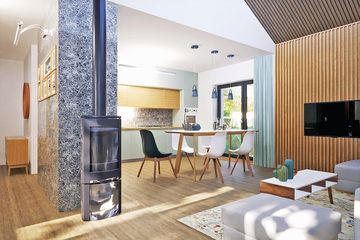  Projekt domu Słoneczna z garażem 2-st. [A1] (WRF2423) - projekt domu parterowego - Zdjęcie 7