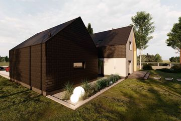  Projekt domu Malaga (BHC1009) - projekt domu parterowego z poddaszem - Zdjęcie 5