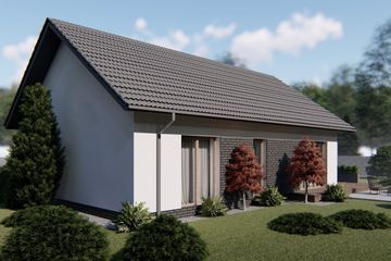  Projekt domu Horta (BHC1002) - projekt domu parterowego - Zdjęcie 3